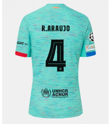 Barcelona Ronald Araujo #4 Alternativní Dres 2023-24 Krátkým Rukávem