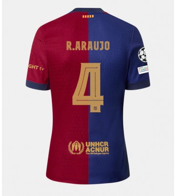 Barcelona Ronald Araujo #4 Domácí Dres 2024-25 Krátkým Rukávem