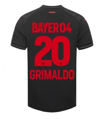 Bayer Leverkusen Alejandro Grimaldo #20 Domácí Dres 2023-24 Krátkým Rukávem