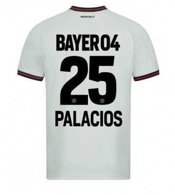 Bayer Leverkusen Exequiel Palacios #25 Venkovní Dres 2023-24 Krátkým Rukávem