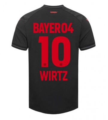 Bayer Leverkusen Florian Wirtz #10 Domácí Dres 2023-24 Krátkým Rukávem