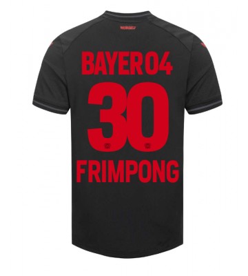 Bayer Leverkusen Jeremie Frimpong #30 Domácí Dres 2023-24 Krátkým Rukávem