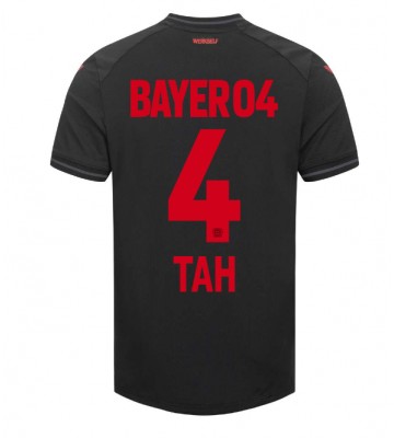 Bayer Leverkusen Jonathan Tah #4 Domácí Dres 2023-24 Krátkým Rukávem