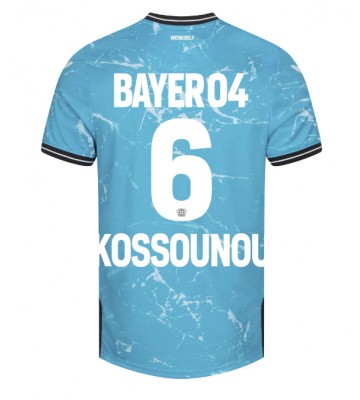 Bayer Leverkusen Odilon Kossounou #6 Alternativní Dres 2023-24 Krátkým Rukávem