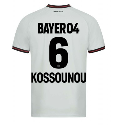 Bayer Leverkusen Odilon Kossounou #6 Venkovní Dres 2023-24 Krátkým Rukávem