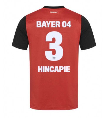 Bayer Leverkusen Piero Hincapie #3 Domácí Dres 2024-25 Krátkým Rukávem