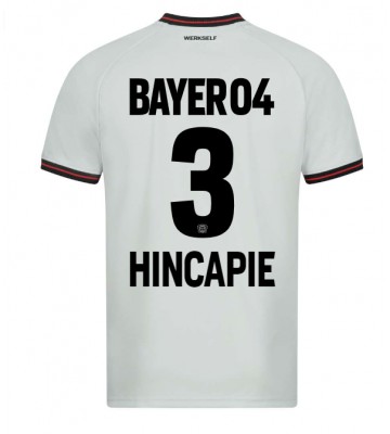 Bayer Leverkusen Piero Hincapie #3 Venkovní Dres 2023-24 Krátkým Rukávem