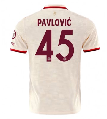 Bayern Munich Aleksandar Pavlovic #45 Alternativní Dres 2024-25 Krátkým Rukávem