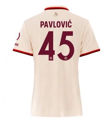 Bayern Munich Aleksandar Pavlovic #45 Alternativní Dres pro Dámy 2024-25 Krátkým Rukávem