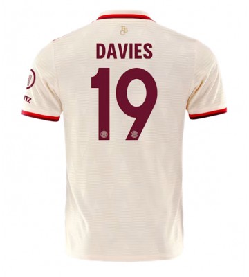 Bayern Munich Alphonso Davies #19 Alternativní Dres 2024-25 Krátkým Rukávem