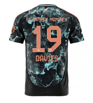 Bayern Munich Alphonso Davies #19 Venkovní Dres 2024-25 Krátkým Rukávem