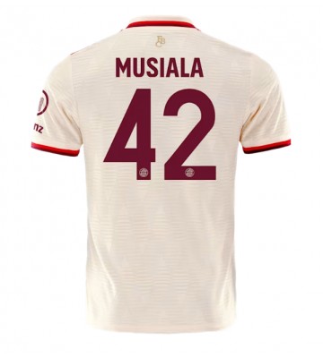 Bayern Munich Jamal Musiala #42 Alternativní Dres 2024-25 Krátkým Rukávem