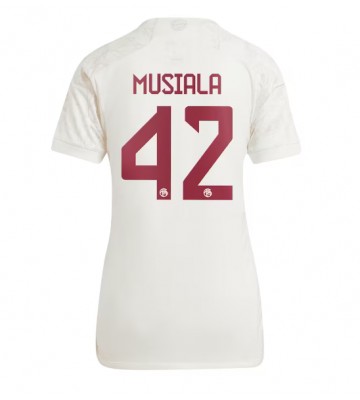 Bayern Munich Jamal Musiala #42 Alternativní Dres pro Dámy 2023-24 Krátkým Rukávem