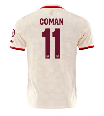 Bayern Munich Kingsley Coman #11 Alternativní Dres 2024-25 Krátkým Rukávem