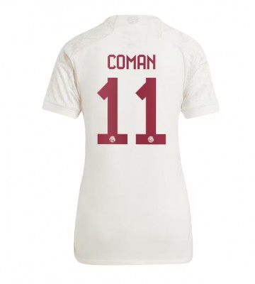 Bayern Munich Kingsley Coman #11 Alternativní Dres pro Dámy 2023-24 Krátkým Rukávem