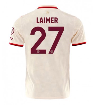 Bayern Munich Konrad Laimer #27 Alternativní Dres 2024-25 Krátkým Rukávem