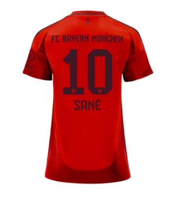 Bayern Munich Leroy Sane #10 Domácí Dres pro Dámy 2024-25 Krátkým Rukávem