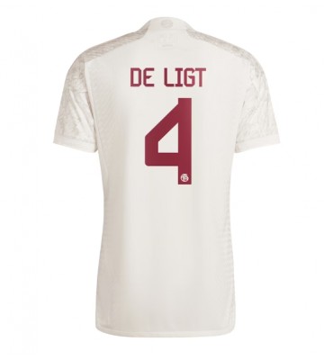 Bayern Munich Matthijs de Ligt #4 Alternativní Dres 2023-24 Krátkým Rukávem