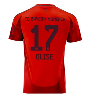 Bayern Munich Michael Olise #17 Domácí Dres 2024-25 Krátkým Rukávem