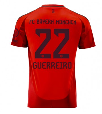 Bayern Munich Raphael Guerreiro #22 Domácí Dres 2024-25 Krátkým Rukávem