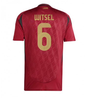 Belgie Axel Witsel #6 Domácí Dres ME 2024 Krátkým Rukávem