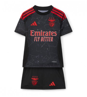 Benfica Venkovní dres komplet pro Děti 2024-25 Krátkým Rukávem (+ Krátké kalhoty)