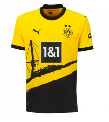 Borussia Dortmund Domácí Dres 2023-24 Krátkým Rukávem