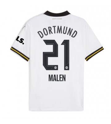 Borussia Dortmund Donyell Malen #21 Alternativní Dres 2024-25 Krátkým Rukávem