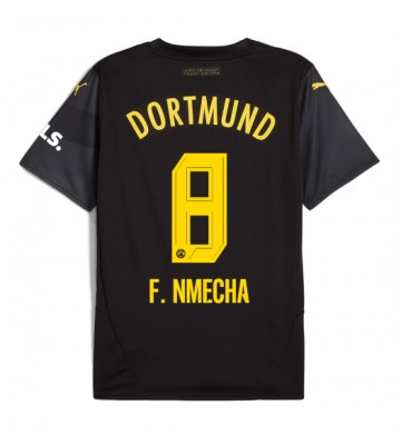 Borussia Dortmund Felix Nmecha #8 Venkovní Dres 2024-25 Krátkým Rukávem