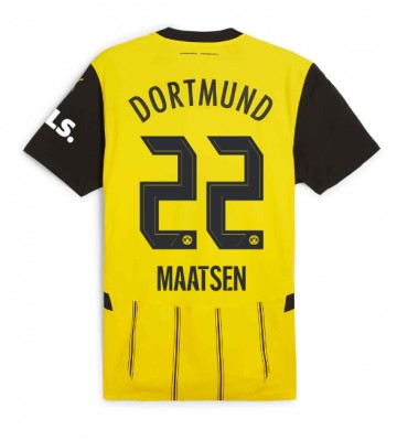 Borussia Dortmund Ian Maatsen #22 Domácí Dres 2024-25 Krátkým Rukávem