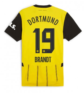 Borussia Dortmund Julian Brandt #19 Domácí Dres 2024-25 Krátkým Rukávem