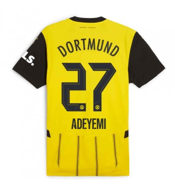 Borussia Dortmund Karim Adeyemi #27 Domácí Dres 2024-25 Krátkým Rukávem