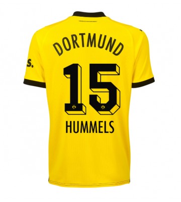 Borussia Dortmund Mats Hummels #15 Domácí Dres pro Dámy 2023-24 Krátkým Rukávem