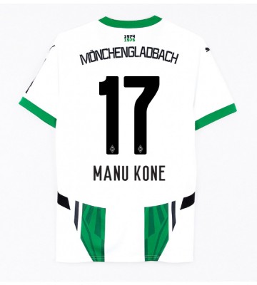 Borussia Monchengladbach Manu Kone #17 Domácí Dres 2024-25 Krátkým Rukávem