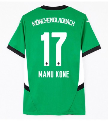 Borussia Monchengladbach Manu Kone #17 Venkovní Dres 2024-25 Krátkým Rukávem