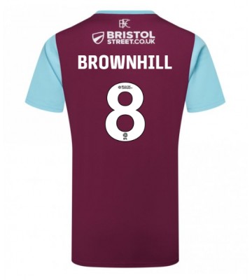 Burnley Josh Brownhill #8 Domácí Dres 2024-25 Krátkým Rukávem