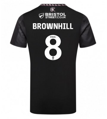 Burnley Josh Brownhill #8 Venkovní Dres 2024-25 Krátkým Rukávem