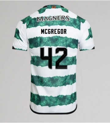 Celtic Callum McGregor #42 Domácí Dres 2023-24 Krátkým Rukávem