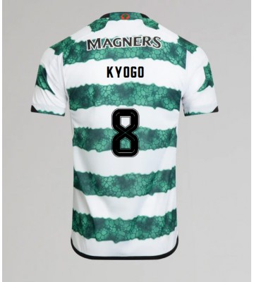 Celtic Kyogo Furuhashi #8 Domácí Dres 2023-24 Krátkým Rukávem