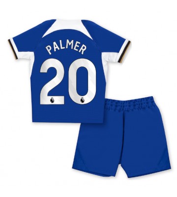 Chelsea Cole Palmer #20 Domácí dres komplet pro Děti 2023-24 Krátkým Rukávem (+ Krátké kalhoty)