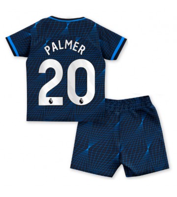 Chelsea Cole Palmer #20 Venkovní dres komplet pro Děti 2023-24 Krátkým Rukávem (+ Krátké kalhoty)