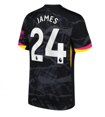 Chelsea Reece James #24 Alternativní Dres 2024-25 Krátkým Rukávem