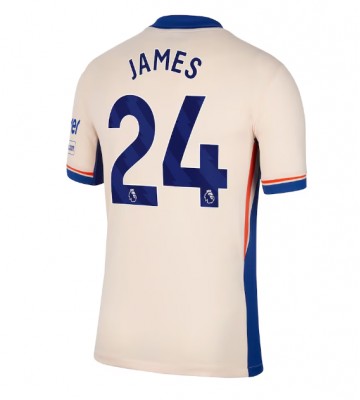 Chelsea Reece James #24 Venkovní Dres 2024-25 Krátkým Rukávem