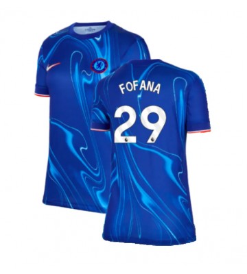 Chelsea Wesley Fofana #29 Domácí Dres pro Dámy 2024-25 Krátkým Rukávem