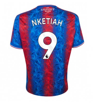 Crystal Palace Eddie Nketiah #9 Domácí Dres 2024-25 Krátkým Rukávem