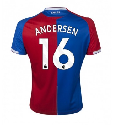 Crystal Palace Joachim Andersen #16 Domácí Dres 2023-24 Krátkým Rukávem