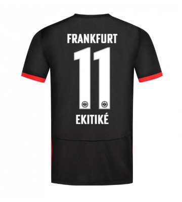 Eintracht Frankfurt Hugo Ekitike #11 Venkovní Dres 2024-25 Krátkým Rukávem