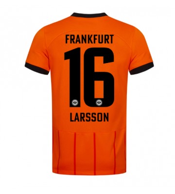 Eintracht Frankfurt Hugo Larsson #16 Alternativní Dres 2024-25 Krátkým Rukávem