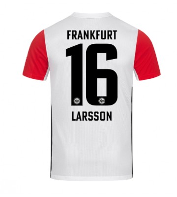 Eintracht Frankfurt Hugo Larsson #16 Domácí Dres 2024-25 Krátkým Rukávem