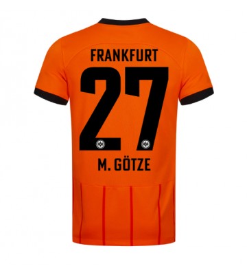 Eintracht Frankfurt Mario Gotze #27 Alternativní Dres 2024-25 Krátkým Rukávem